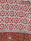 Jaipur cotton saree black and maroon with allover kalamkari prints and printed border
