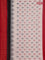 Ikat cotton saree cream and red with allover ikat butta weaves and long ikat style border