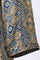 Beige Ajrak Printed Mirror Work Modal Satin Straight Kurta