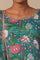 Floral Printed Mirror work A-line Viscose Kurta & Straight Pants with Dupatta Set