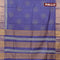 Bhagalpuri saree blue with allover bandhani prints and zari woven border