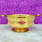 Brass Gangal and Flower Pot, Brass Decorative Puja Bowl  (Dia 6 Inches)