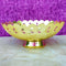 Gold Coated Fruit Bowl, Handcrafted Decorative Bowl, Gift items (Dia 6 Inches)