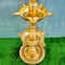 Brass Inauguration Lamp, Mahabharat Peacock DIya on Rent (52 Inches)