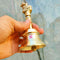 Brass Puja Hand Bell, Puja Bell, Handcrafted Mandir Bell, Ghanta for Temple