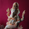 Marble Dust Sculpture - Dancing Ganesha