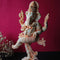 Marble Dust Sculpture - Dancing Ganesha