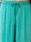 Turquoise Modal Palazzo Pants
