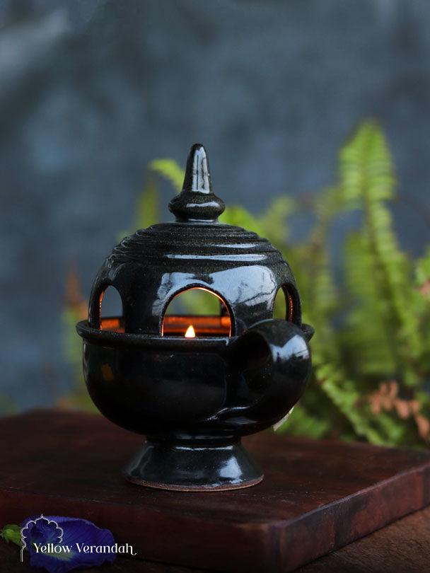 Stoneware -  Candle Light Diya