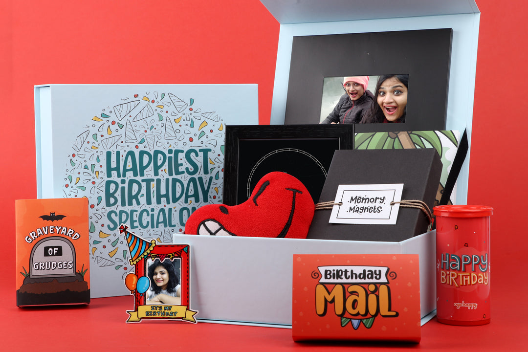 Birthday Video Box with Gifts