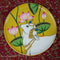 Pichwai Handpainted Wall Plate - 10"