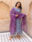 Set of 3 - Minakshi Cotton Kurta, Palazzo and Dupatta
