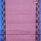 Bengal cotton saree pastel pink and cs blue with thread woven buttas and thread woven border without blouse