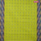 Bengal cotton saree fluorescent green and blue with thread woven buttas and thread woven border without blouse