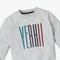 Boy's Regular Fit Graphic Sweat Tee