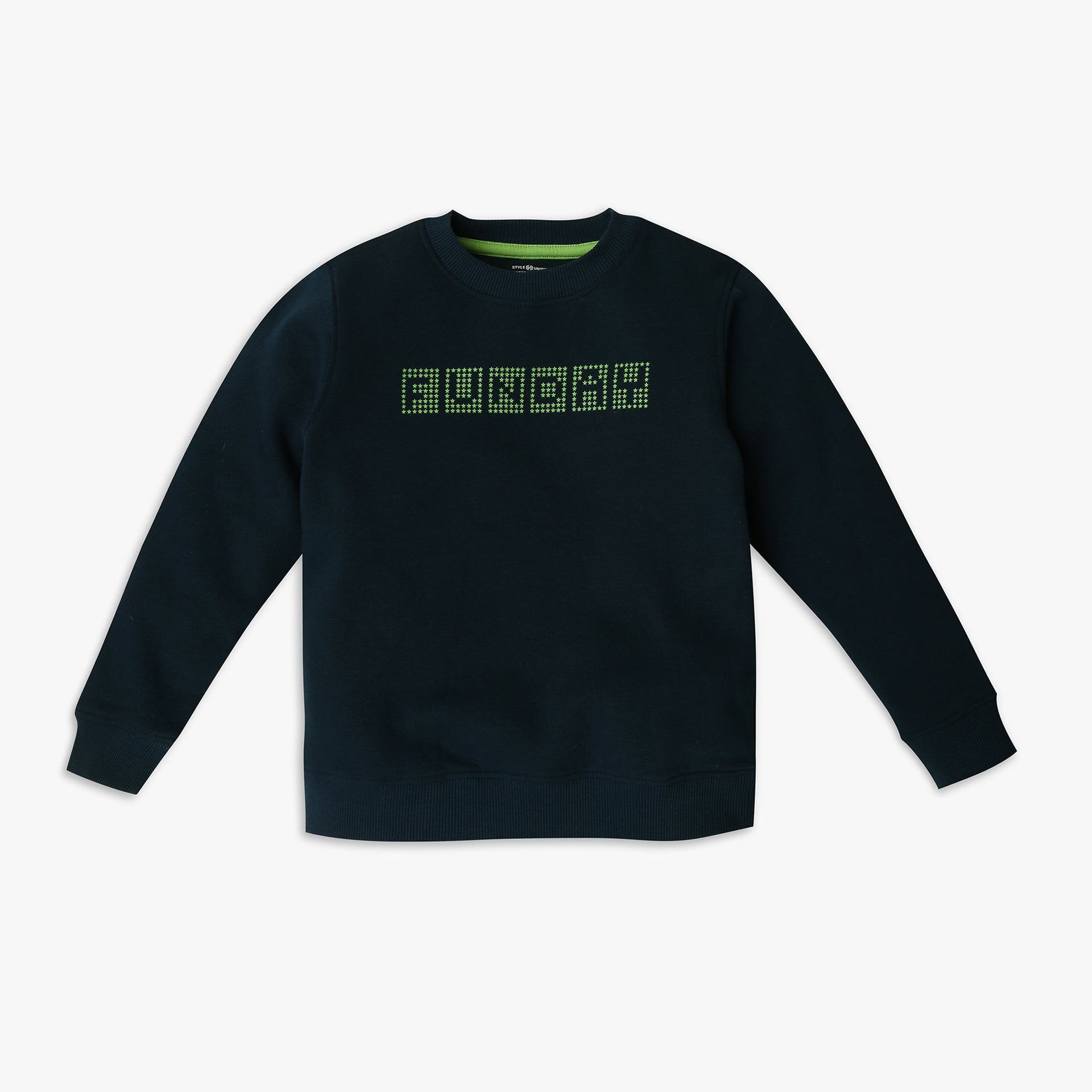 Boy's Regular Fit Graphic Sweat Tee