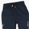Boys Regular Fit Cut And Sew Mid Rise Trackpants