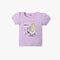 Girl's Regular Fit Printed T-Shirt