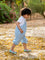 Jumbo Organic Cotton Printed Dungarees