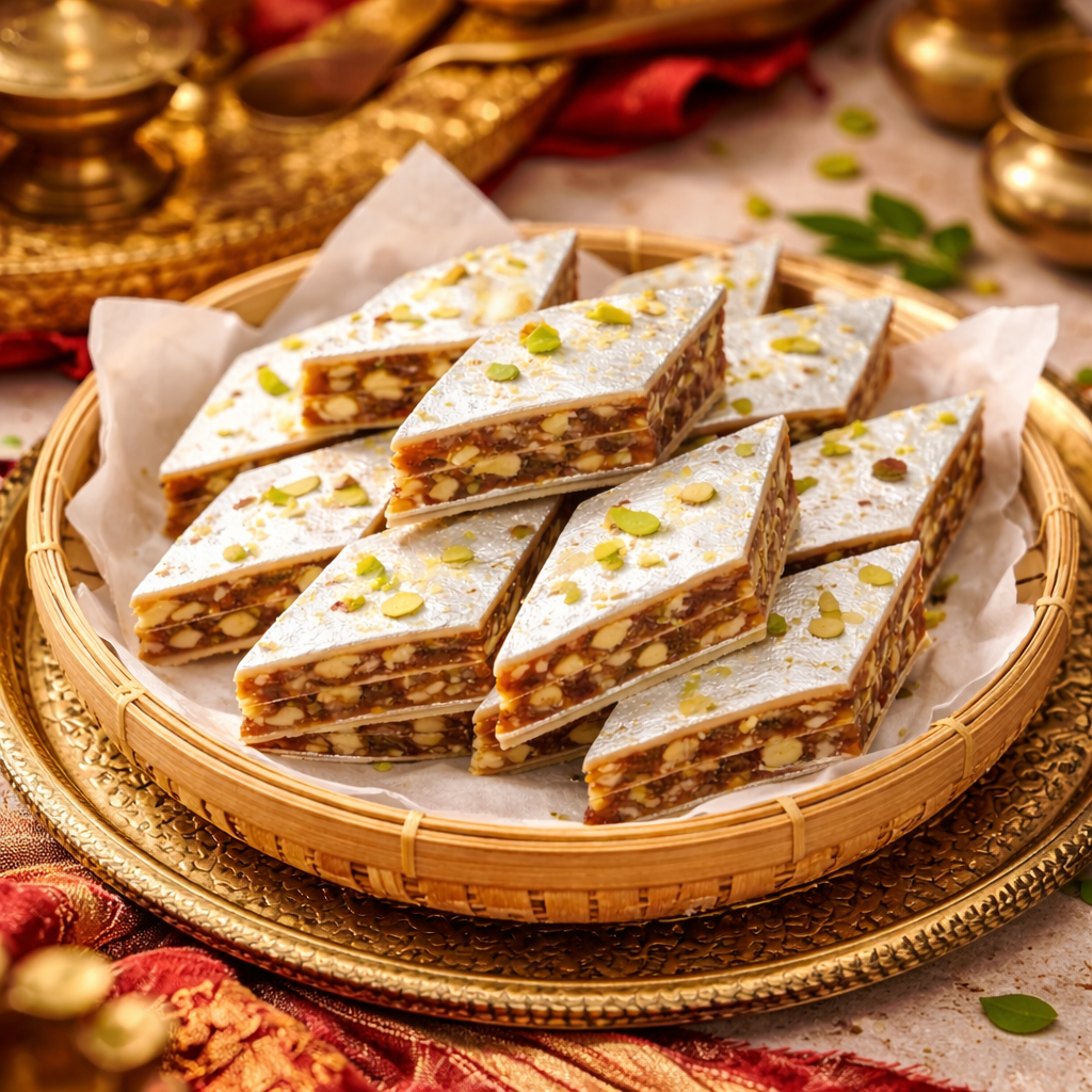 Kaju Dry Fruit Katli