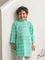 Krisna Organic Cotton Printed Ikat Long Kurta