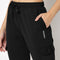 Regular Fit Solid High Rise Joggers