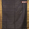 Semi tussar saree black with allover thread weaves and sequin work pallu & embroidery work blouse