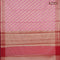 Banarasi kota saree candy pink and pink with allover zari weaves and zari woven border