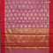 Banarasi kota saree pink and maroon with zari woven buttas and zari woven simple border