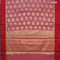 Banarasi kota saree pink shade and maroon with zari woven buttas and zari woven simple border