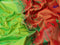 Pure paithani silk saree light green and red with allover paisley zari woven buttas and zari woven paithani butta border