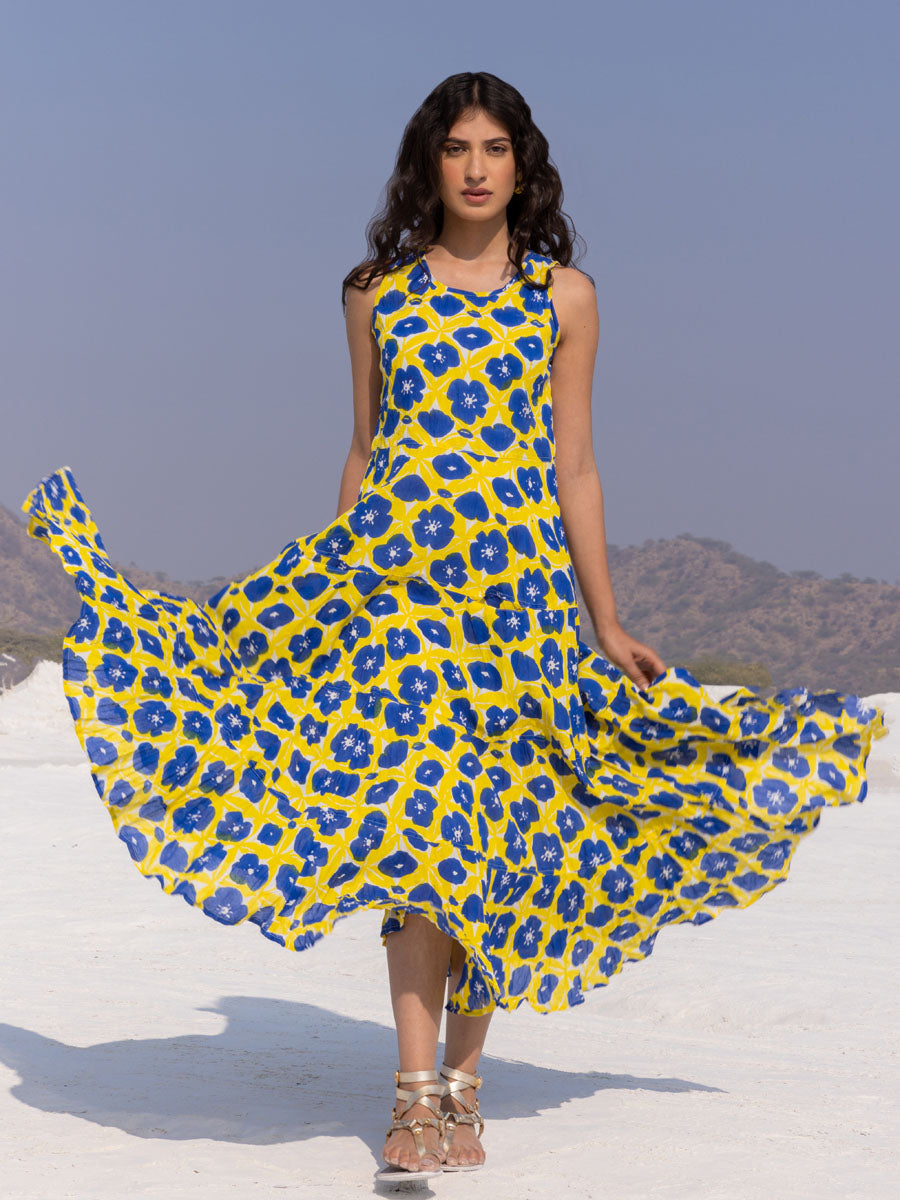 Belle Sleeveless Tiered Dress