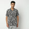 Camp Collar Half Sleeve Short Length Relaxed Fit Cuban Printed Shirt