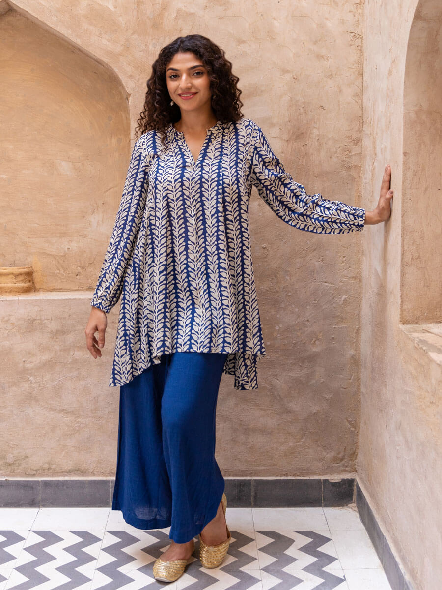 Set of 2 - Jazz Asymmetrical Top and Palazzo