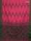 Bengal soft cotton saree peach pink and green with allover weaves and simple border