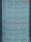 Bengal soft cotton saree pastel blue and grey with allover weaves and simple border