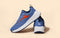 Cosmo Comfort Sneakers : Blue-Orange