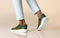 Everyday Basic Slip Ons : Citrus Olive