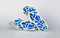 Printed Flip Flops : Blue