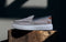 Canvas Coast Slip Ons : Grey
