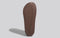 FootBed Slides for Women : Ivory Brown