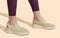Knit Trainers For Women : Beige