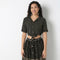 Boxy Tie-Front Shirt