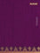 Bengal soft cotton saree purple with plain body and zari woven border