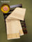 9x5 Pure silk dhoti and matching shirt bit gold with zari woven border