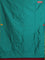 Arani semi silk saree teal green and maroon with thread woven buttas and piping border