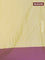 Arani semi silk saree pale yellow and purple with allover copper zari weaves and zari woven border