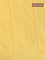 Arani semi silk saree yellow with zari woven buttas in borderless style