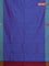 Arani semi silk saree dual shade of bluish maroon and teal blue with thread woven buttas and thread woven butta border