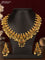 Antique guttapusalu necklace with kemp stones and pearl hangings